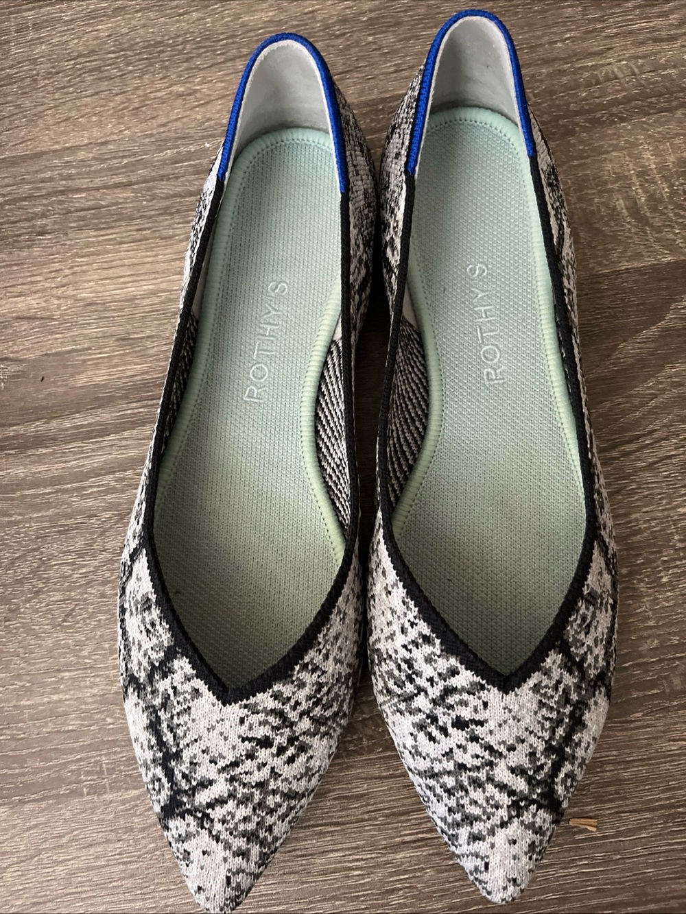 Rothy's The Point, size 9, Excellent condition